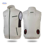 Cooltop™ Cooling Work Vest | Built-In Fan Ventilation & Sleeveless Comfort