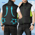 Cooltop™ Cooling Work Vest | Built-In Fan Ventilation & Sleeveless Comfort