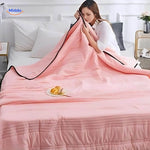 Coolwave™ Lightweight Cooling Blanket | Breathable Summer Comfort & Style
