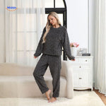 CosyLuxe™ Pajama Set | Soft Fleece Warmth for Cold Nights