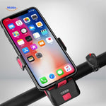 CycloMax™ 4-in-1 Bike Gadget | Phone Mount, Power Bank, Light & Horn