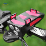 CycloMax™ 4-in-1 Bike Gadget | Phone Mount, Power Bank, Light & Horn