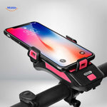 CycloMax™ 4-in-1 Bike Gadget | Phone Mount, Power Bank, Light & Horn