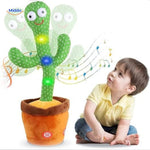 Dancing Cactus™ | Sound-Activated Moves & LED Glow