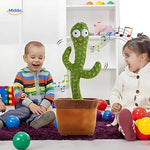 Dancing Cactus™ | Sound-Activated Moves & LED Glow