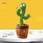 Dancing Cactus™ | Sound-Activated Moves & LED Glow