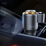 ThermaGrip™ Dual-Temperature Car Cup Holder | Keep Drinks Hot or Cold On the Road