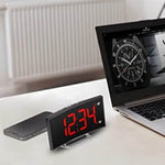 Digiclock™ | Curved LED Digital Alarm Clock & Modern Design