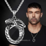 Viking Dragon Bracelet & Necklace | Norse Strength & Style