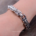 Viking Dragon Bracelet & Necklace | Norse Strength & Style