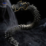 DracoGuard™ Dragon Bone Bracelet | Bold Style & Confidence for Men