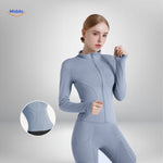 FlexiFit™ Pro Yoga Jacket | Breathable Slim-Fit Sport Jacket