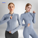 FlexiFit™ Pro Yoga Jacket | Breathable Slim-Fit Sport Jacket