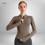 FlexiFit™ Pro Yoga Jacket | Breathable Slim-Fit Sport Jacket