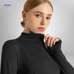 FlexiFit™ Pro Yoga Jacket | Breathable Slim-Fit Sport Jacket