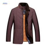 Froston™ Men's Quilted Jacket | Light Warmth & Stand-Up Collar