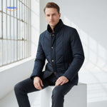 Froston™ Men's Quilted Jacket | Light Warmth & Stand-Up Collar