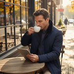 Froston™ Men's Quilted Jacket | Light Warmth & Stand-Up Collar