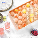 FrostSphere™ Round Ice Mold | Slow-Melt Spheres & Space-Saving Tray