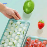 FrostSphere™ Round Ice Mold | Slow-Melt Spheres & Space-Saving Tray