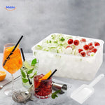 FrostSphere™ Round Ice Mold | Slow-Melt Spheres & Space-Saving Tray