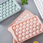 FrostSphere™ Round Ice Mold | Slow-Melt Spheres & Space-Saving Tray