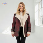 Furvia™ Coat | Warm Faux-Fur Lining, Windproof & Stylish