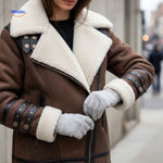 Furvia™ Coat | Warm Faux-Fur Lining, Windproof & Stylish