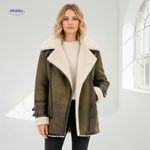 Furvia™ Coat | Warm Faux-Fur Lining, Windproof & Stylish