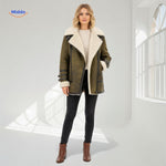 Furvia™ Coat | Warm Faux-Fur Lining, Windproof & Stylish