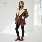 Furvia™ Coat | Warm Faux-Fur Lining, Windproof & Stylish