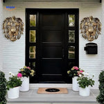 GoldenLion™ Lion Head Wall Sculpture | Power, Luxe & Exclusivity