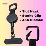 GripLock™ Phone Holder | Anti-Theft, Retractable & Travel-Ready