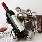 HandmadeBear™ Wine Bottle Holder | Rustic Charm & Handcrafted Design