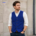 HerringLux™ Vest | Herringbone Wool Warmth & Heritage Style
