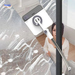 Household™ Double-Sided Glass Sweeping Tool | Safe & Streak-Free Window Cleaning