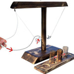 Middo Wooden Ring Toss Drinking Game | Party Fun & Friendly Competition