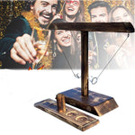 Middo Wooden Ring Toss Drinking Game | Party Fun & Friendly Competition