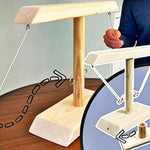Middo Wooden Ring Toss Drinking Game | Party Fun & Friendly Competition