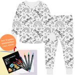 Middo Color-Your-Own Kids Pajama | Creative Bedtime & Reusable Fun