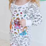 Middo Color-Your-Own Kids Pajama | Creative Bedtime & Reusable Fun