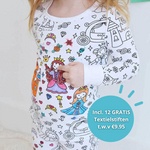 Middo Color-Your-Own Kids Pajama | Creative Bedtime & Reusable Fun