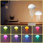 JellyGlow™ Lamp | Swimming Jellyfish Night Light & Color-Changing Glow