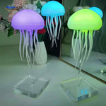 JellyGlow™ Lamp | Swimming Jellyfish Night Light & Color-Changing Glow