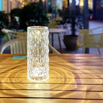 Krystal™ Crystal Table Lamp | 16 RGB Colors & Touch Control