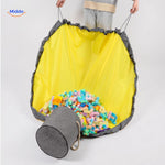 LegoTote™ Zipper Toy Storage Bag | Fast Cleanup & Easy Tidying for Kids