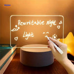 LumiNote™ Desk Lamp | Erasable Memo Board & Clear LED Light