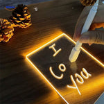 LumiNote™ Desk Lamp | Erasable Memo Board & Clear LED Light