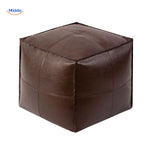LuxuraSoft™ Leather Tatami Cushion | Durable, Comfortable & Fillable