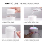 Magic air™ H2O Humidifier | LED Glow & Aromatherapy